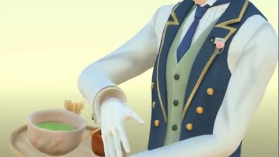 執事角色｜模型與動作整合